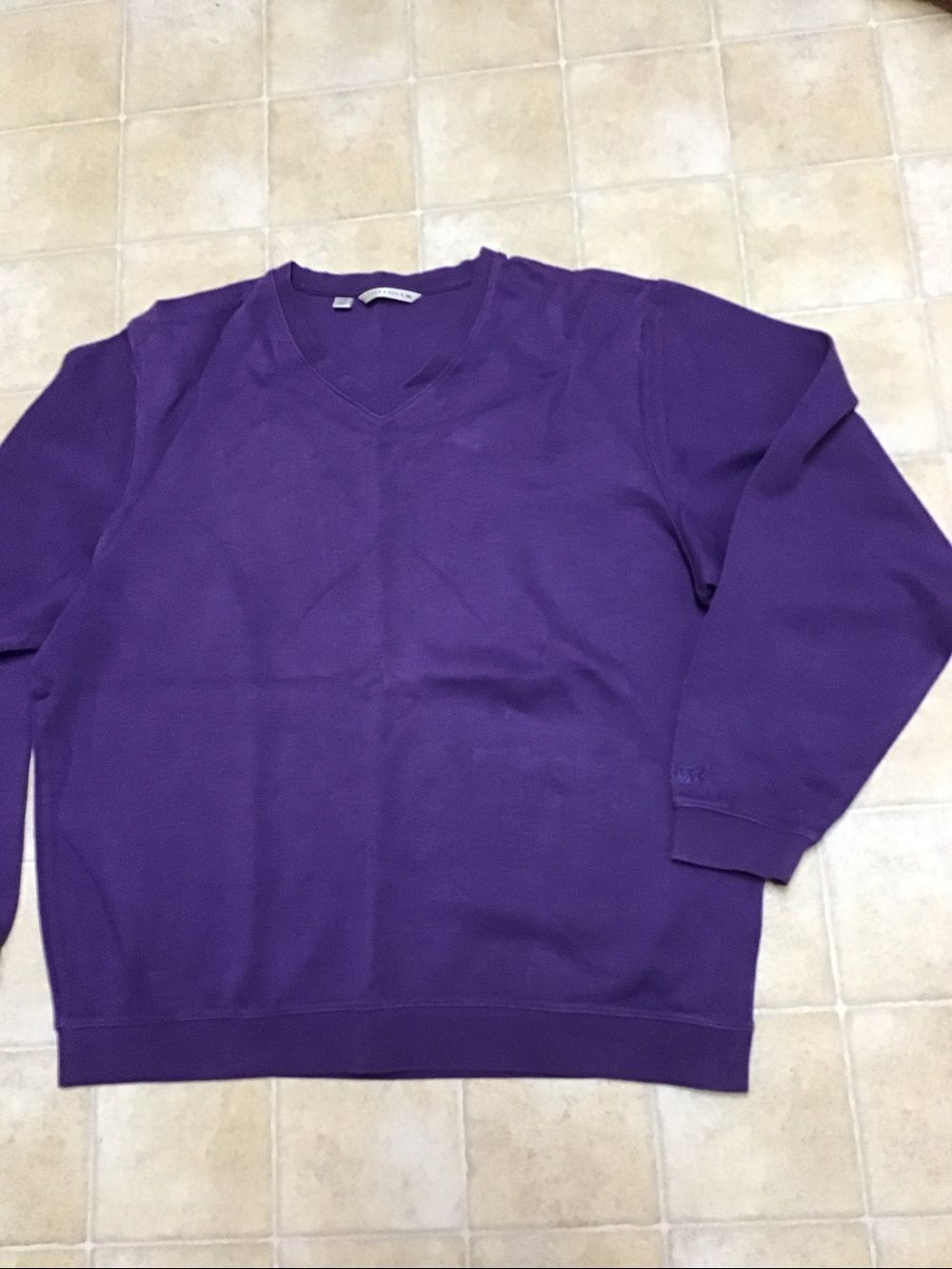 Cutter & Buck 100% Cotton Sweater Size XL Unisex